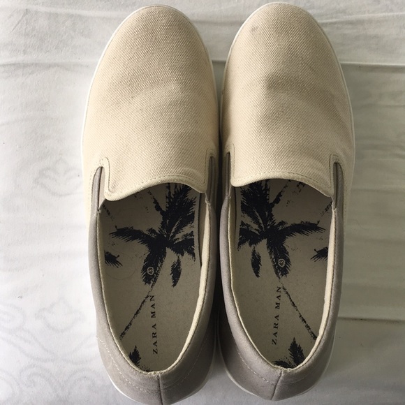 zara slip on shoes mens